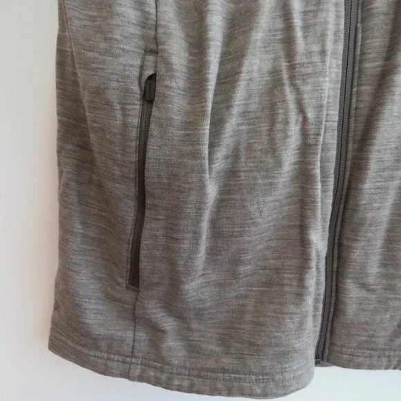 ICEBREAKER | RealFLEECE® Sierra Merino Wool Zip Up Jacket Sweater Oatmeal Sz M - Picture 8 of 16